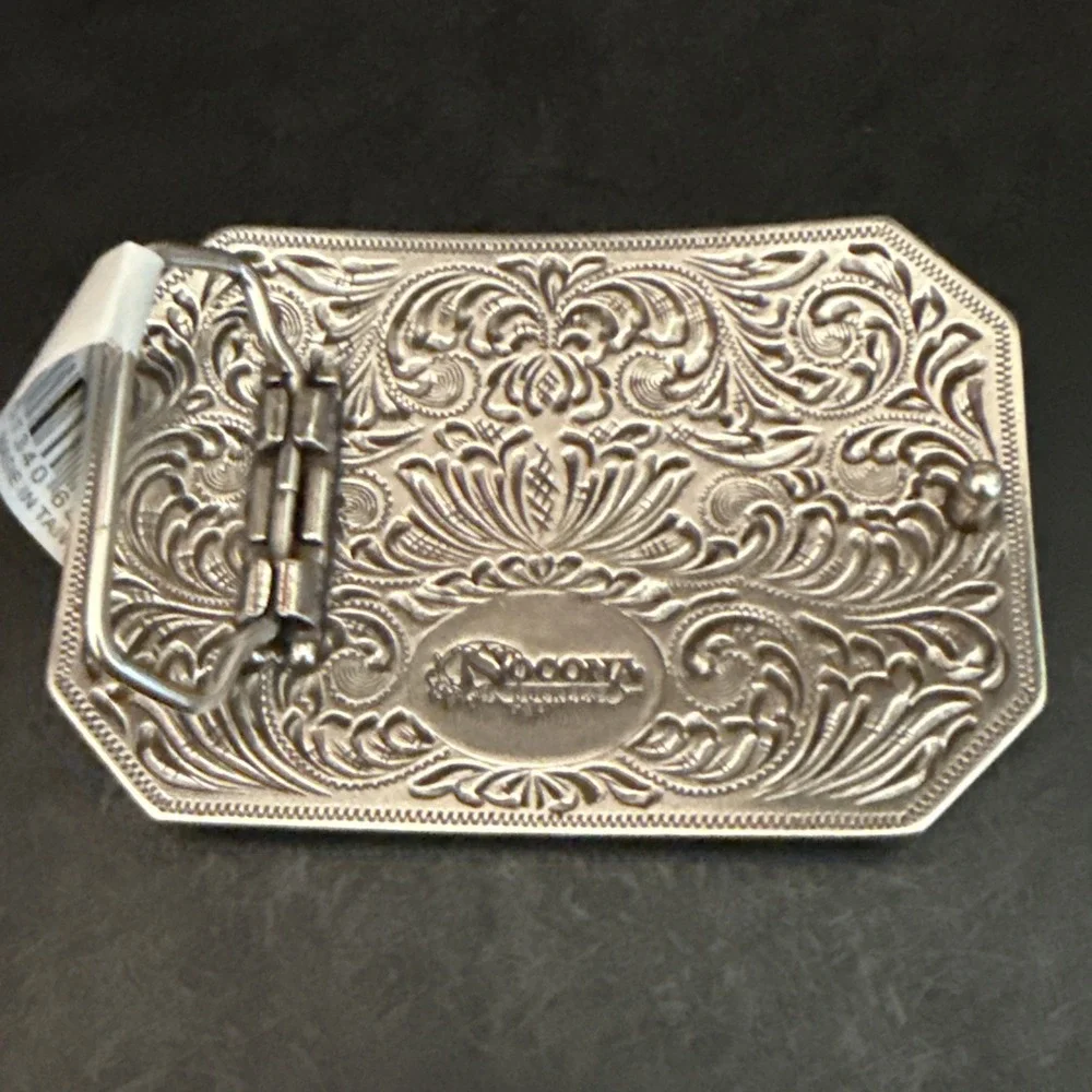Nocona Belt Co Long Horn Belt Buckle New in Box